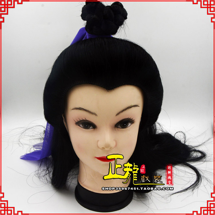 泗洪小生头套董永头套古装假发青年头套