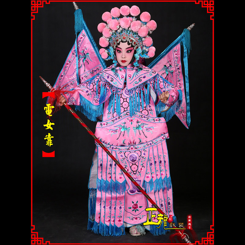 泗洪京剧戏曲演出服装穆桂英挂帅 电女靠