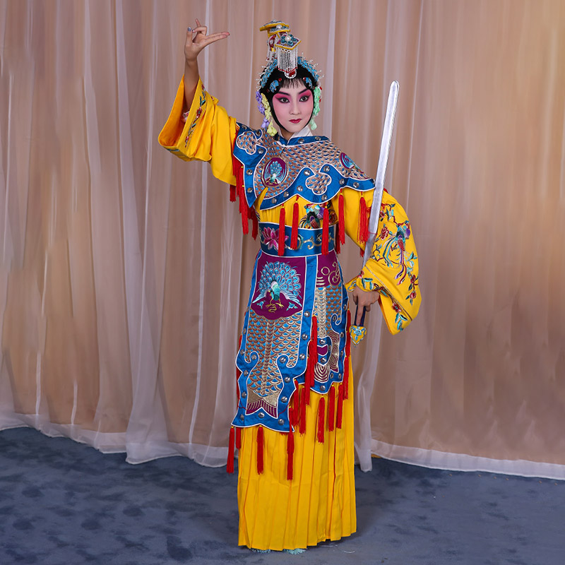 泗洪霸王别姬虞姬服 软绉别姬服