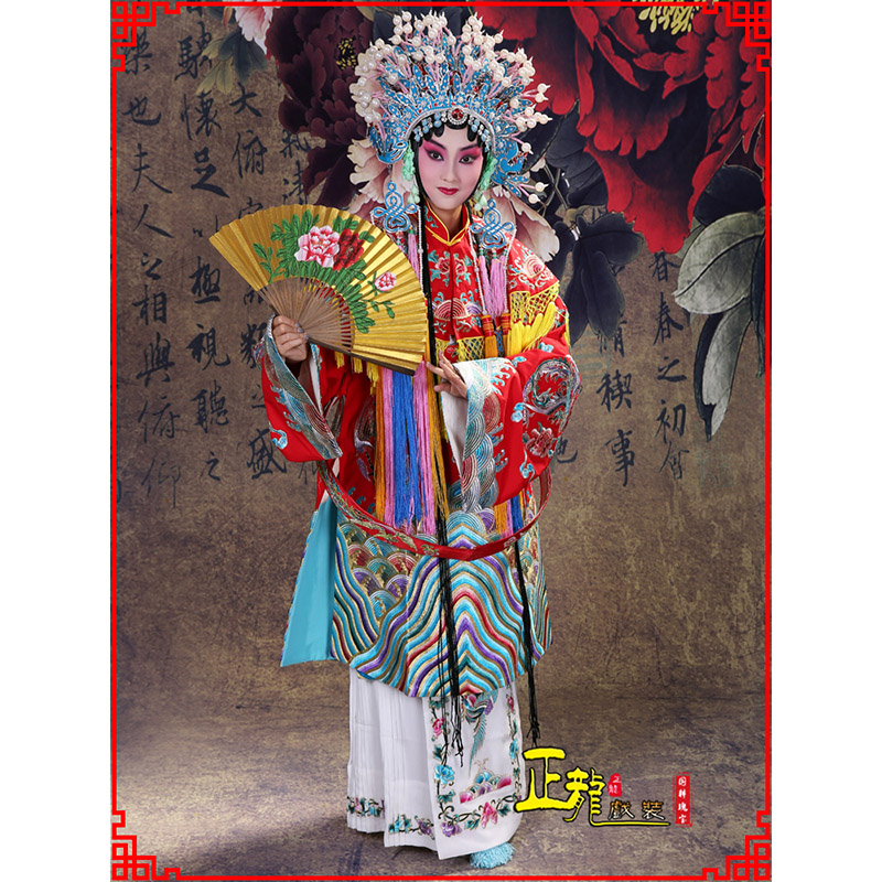 泗洪凤袍杨贵妃贵妃醉酒 软绉团凤女蟒