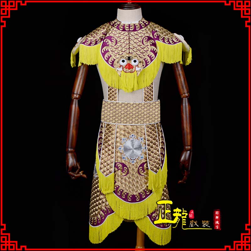 泗洪武将士兵云肩鱼鳞侉子